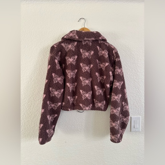 Arizona Jean Company Brown Fleece Pullover - Picture 7 of 7